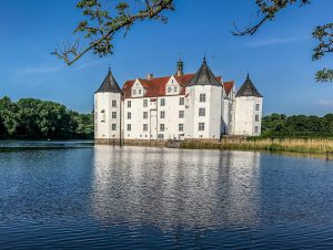 Schloss in Glücksburg an der Ostsee